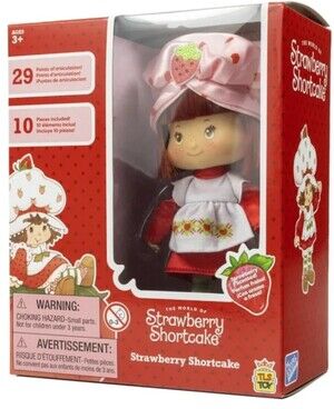 2024 Strawberry Shortcake 5.5" Scented Fashion Doll & Surprise Acessories Retro